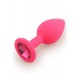 Plug bijou rose Medium