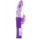 Vibromasseur rabbit violet tête rotative USB