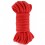 Corde de bondage shibari rouge 10M