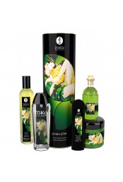 Coffret bio plaisir massage lubrifiant sels de mer