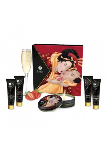 Coffret de Geisha vin pétillant à la fraise