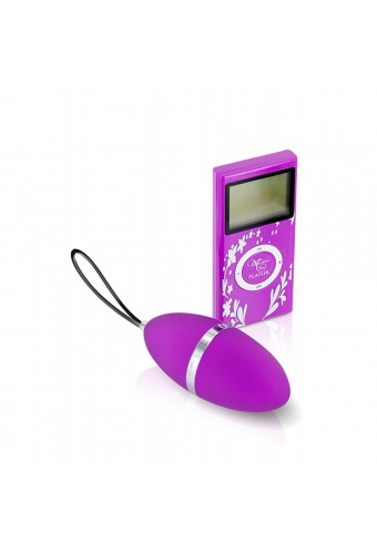 Oeuf vibrant violet 10 vitesses télécommande écran LCD - CC5720000050