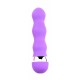 Mini Vibromasseur violet ondulés 11 cm 