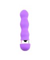 Mini Vibromasseur violet ondulés 11 cm - BOZ025PUR