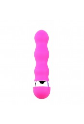 Mini Vibromasseur ondulé 11 cm - BOZ025PNK